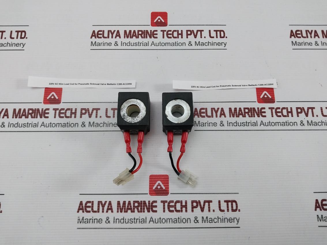 Wire Lead Coil For Pneumatic Solenoid Valve C200-ac220W Mettleair