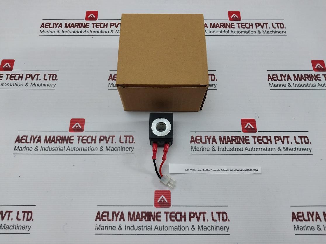 Wire Lead Coil For Pneumatic Solenoid Valve C200-ac220W Mettleair