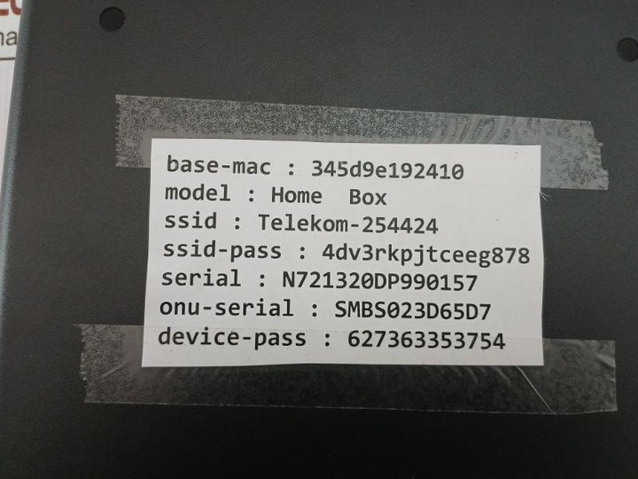 Wireless Home Gateway Router With Adapter F@St 5670V2 Sagemcom 200-240V 50/60Hz