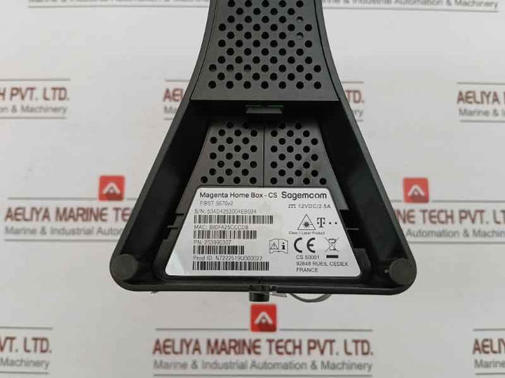 Wireless Home Gateway Router With Adapter F@St 5670V2 Sagemcom 200-240V 50/60Hz