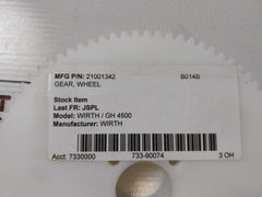 Wirth 21001342 Gear Wheel Gh 4500