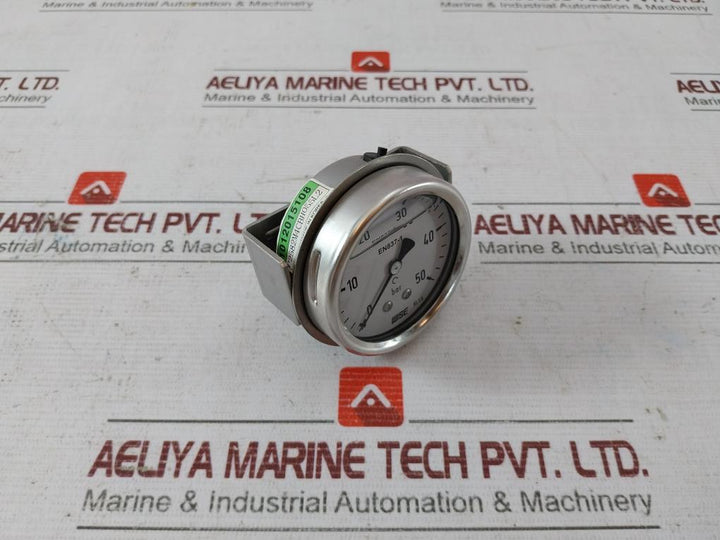 Wise En837-1 Pressure Gauge 0-50 Bar Kl.1,6 1012015108