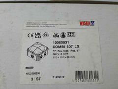 Wiska 10060531 Junction Box 110X110X66Mm 690V-ip66/67