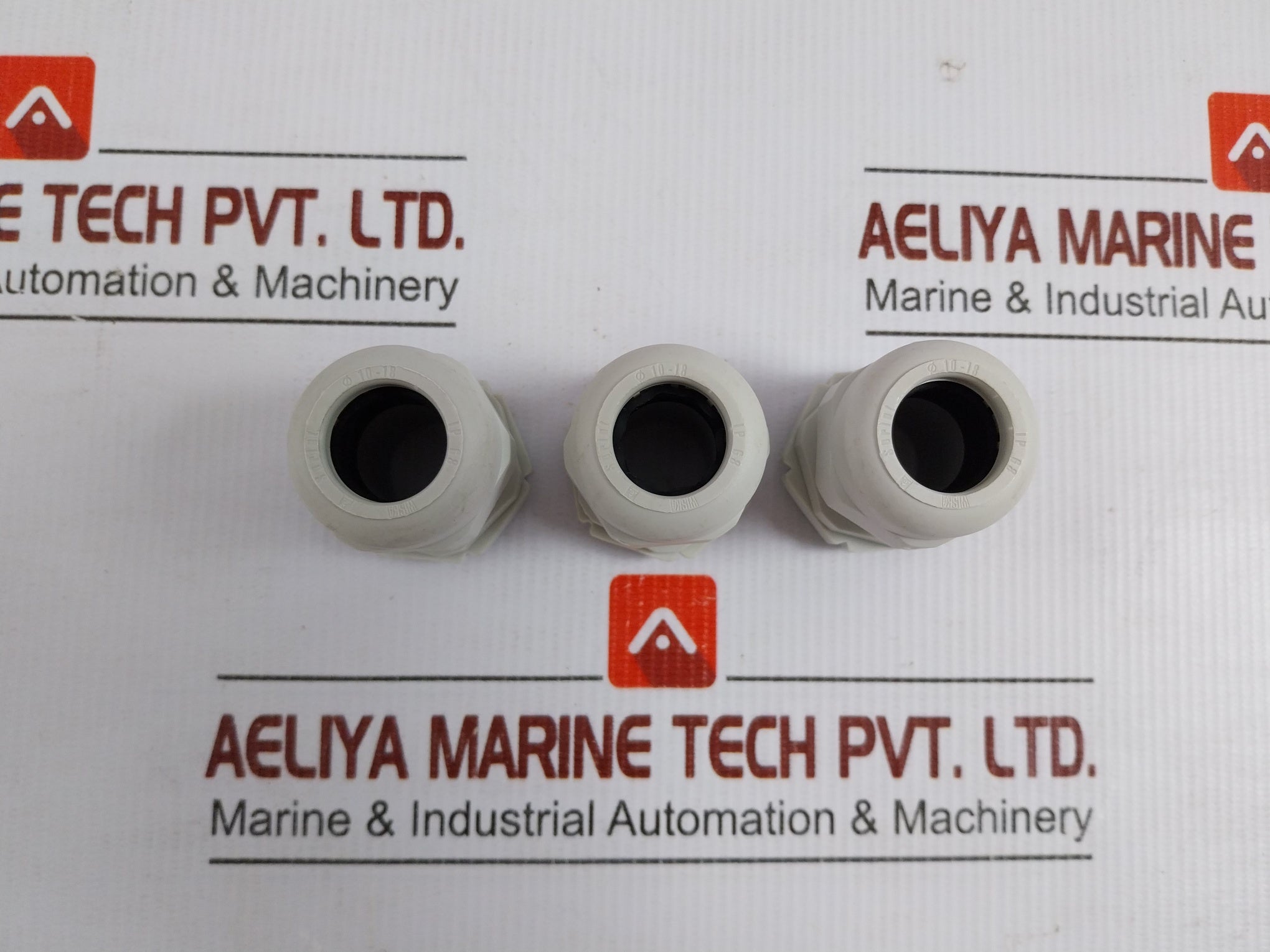 Lot Of 8X Wiska Entry And Sealing Cable Gland Ø 10-18