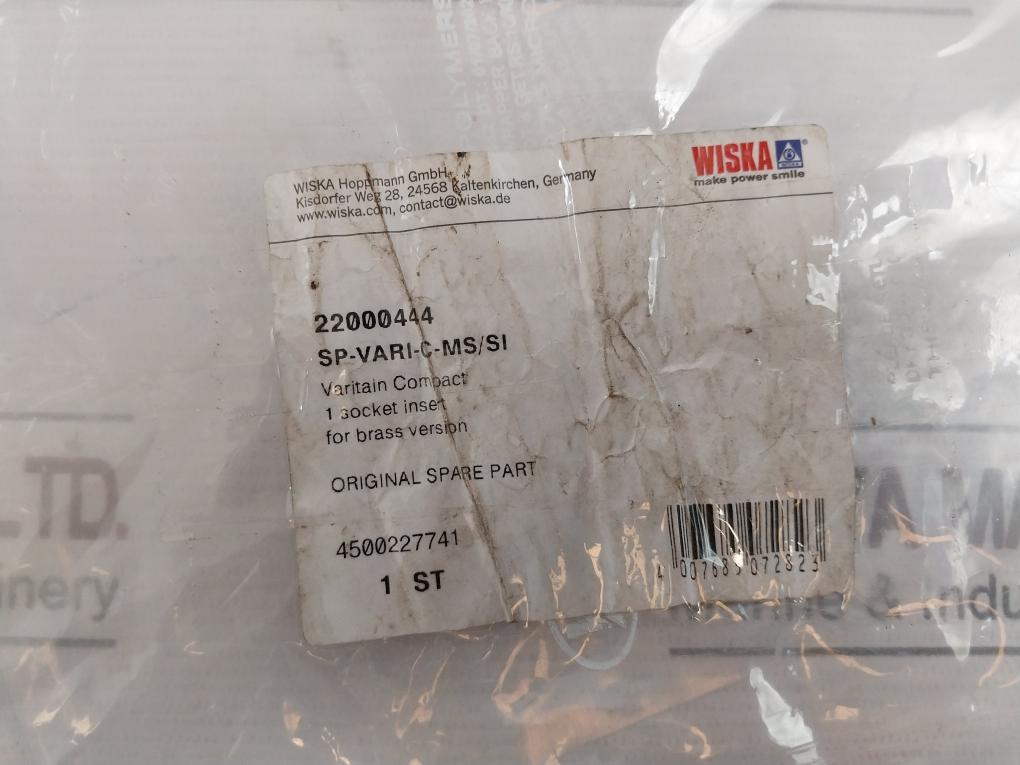 WISKA SP-VARI-C-MS/SI VARITAIN Compact Socket Insert 22000444 32A