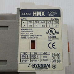 With New Condition Control Relay Hmx 31 Hyundai 100-110V/50-60Hz