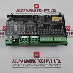With Used Condition Dual Serial Interface Module Lyngso Marine 962.002.300/04-b