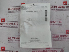 Wittur Wlwd03 Electronic Load Weighing Device Set 94V-0