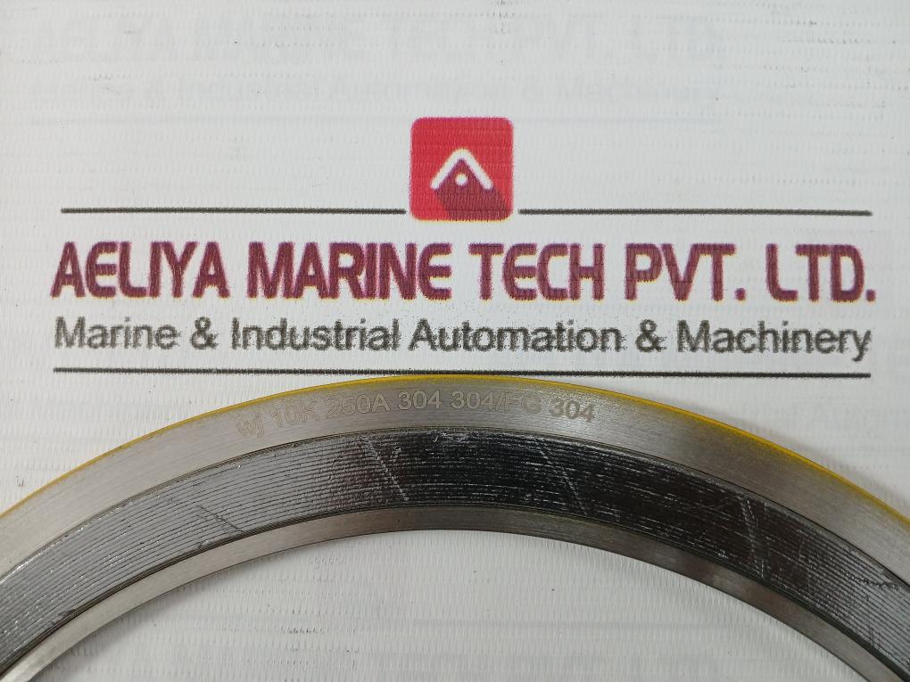 Wj 304 304/Fg 304 Spiral Wound Flange Gasket 4.5T 10K 250A