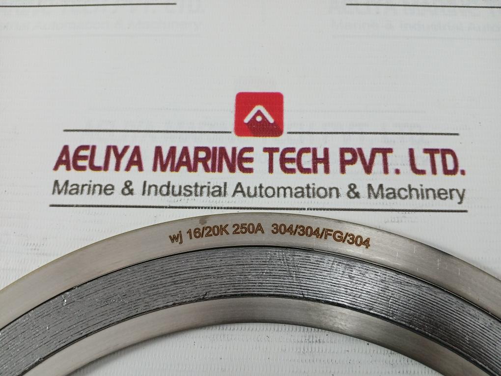 Wj 304/304/Fg/304 Spiral Wound Gaskets 16/20K 250A