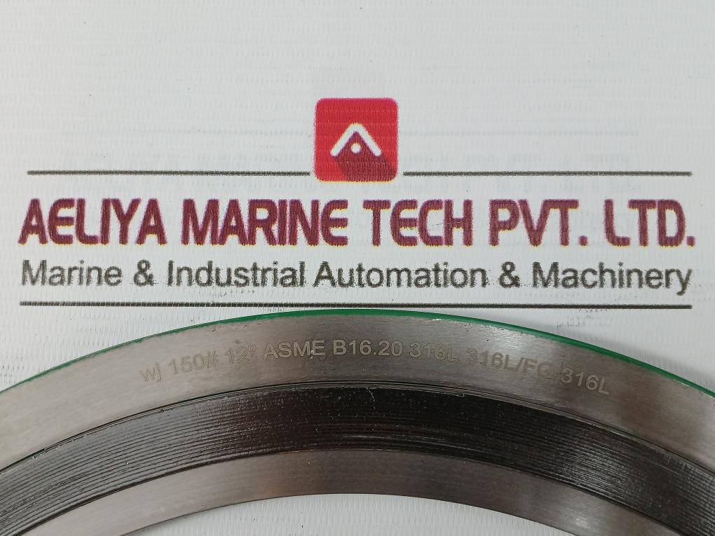 Wj Asme B16.20 Spiral Wound Gasket Ring 316L/316L+Fg/316L 4.5T 150Lb 12â€