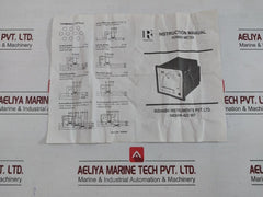 Wl96 Center-zero Analog Power Meter Rishabh Instruments