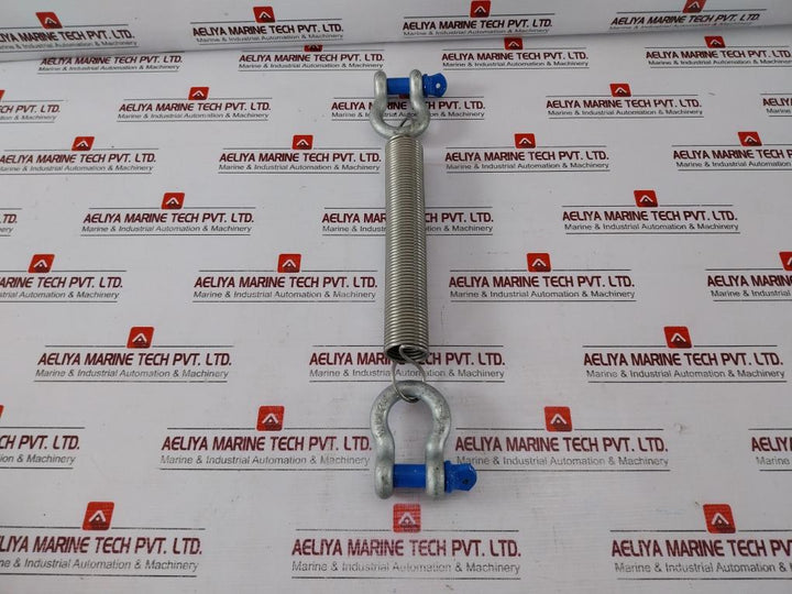 Wll2T Inox 302 Spring 2277Mm, Inox 302, W/2 Shackle Power Slip System