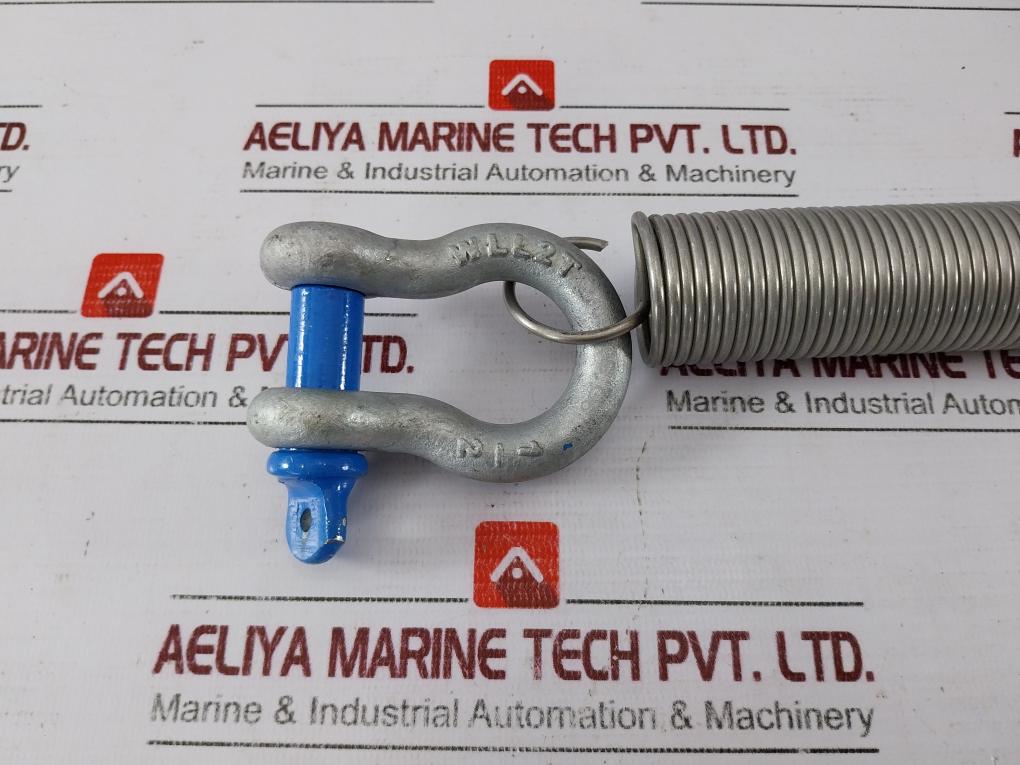 Wll2T Inox 302 Spring 2277Mm, Inox 302, W/2 Shackle Power Slip System