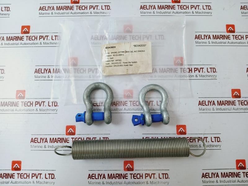 Wll2T Cs 09 Spring 2277Mm Inox 302 With 2 Shackle 344.20.0001 Power Slip