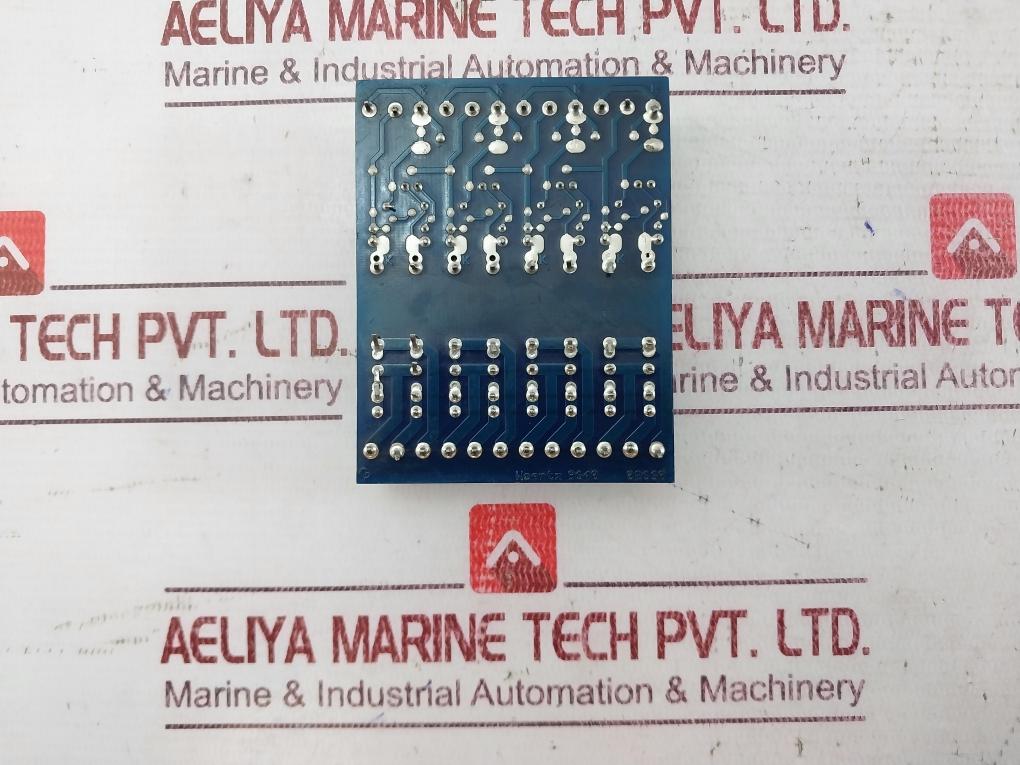 Woertz 9640 Relay Socket Pcb Board Rp78602