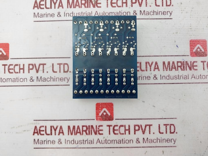 Woertz 9640 Relay Socket Pcb Board Rp78602