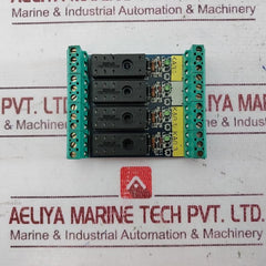 Woertz 9640 Relay Socket Pcb Board Rp78602