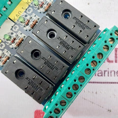 Woertz 9640 Relay Socket Pcb Board Rp78602