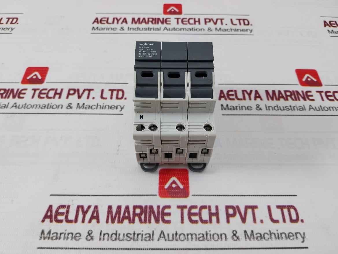Wohner Aes10X38 Fuse Holder 60W 25A 120 Ka