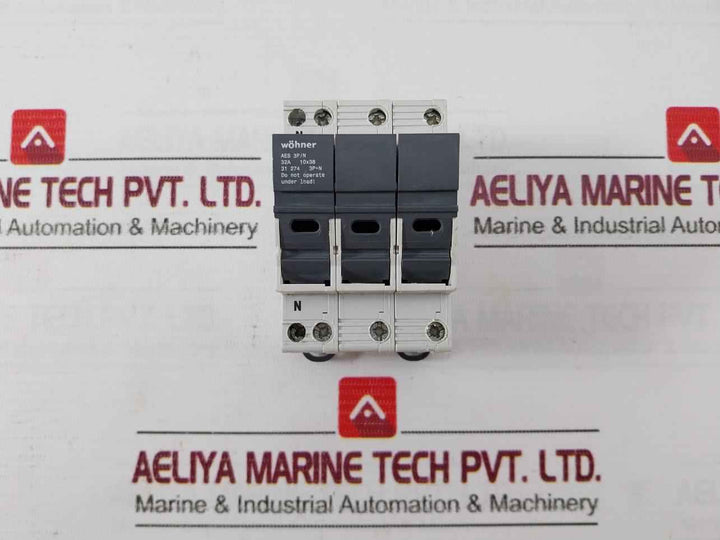 Wohner Aes10X38 Fuse Holder 60W 25A 120 Ka