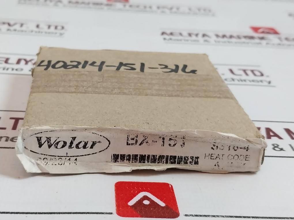 Lot Of 3X Wolar Bx-151 Gasket Ring, Bd341471 40214151316