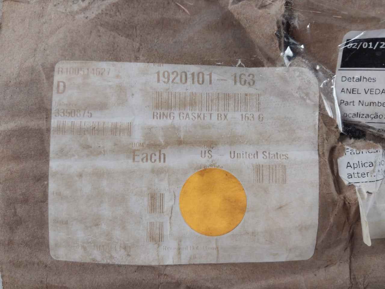 Wolar Bx-163 Bop Seal Ring Api 6A