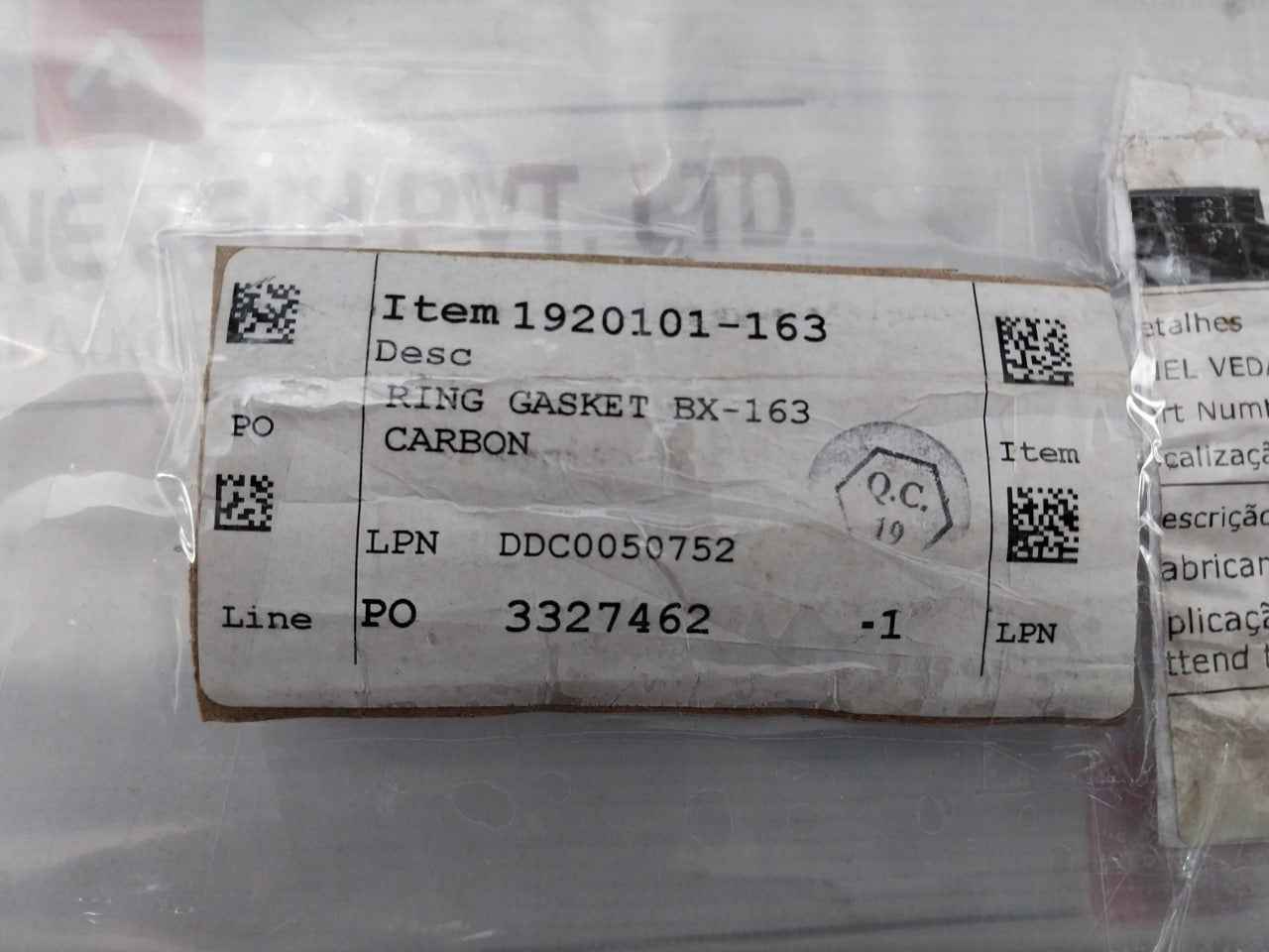 Wolar Bx163 Bop Seal Gasket Ring Api6A 6A-0333 S-4 Apbq