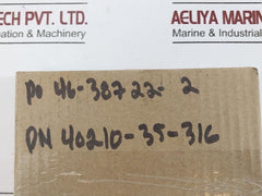 Wolar R-35 Oval Gasket Ring 40210-35-316