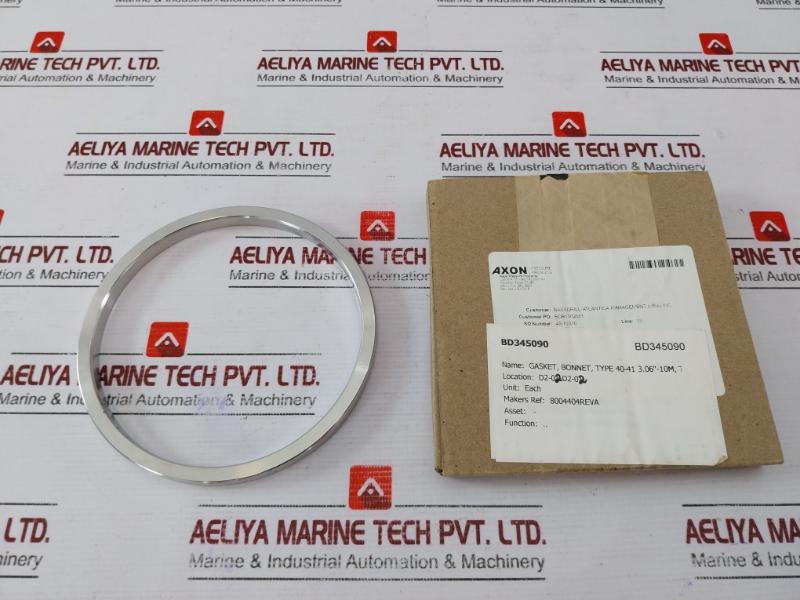 Wolar S316 Bonnet Gasket Ring, 8004404, S316, 10m-10