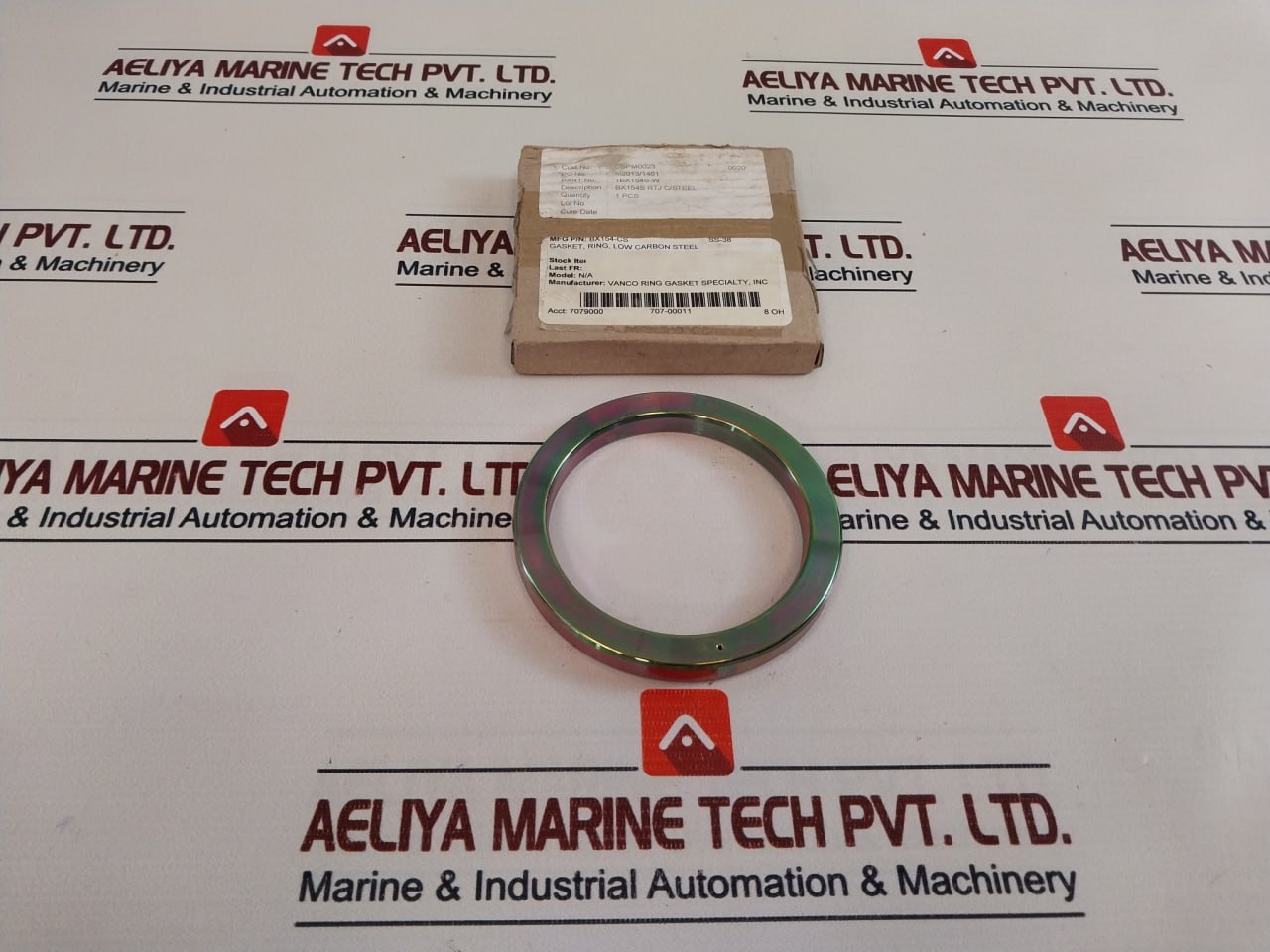 Wolar 6A-0333 Gasket Ring Low Carbon Steel Tbx154S-w