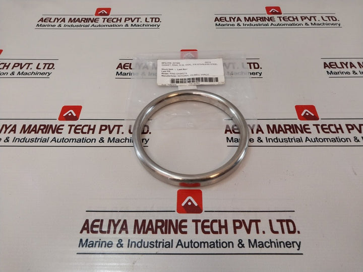 Wolar 6A-0640 Gasket Ring R-35 Oval 316 Stainless Steel 207069