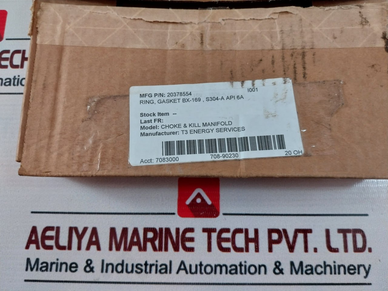 Wolar Bx-169 Gasket Ring S304-a Api 6A