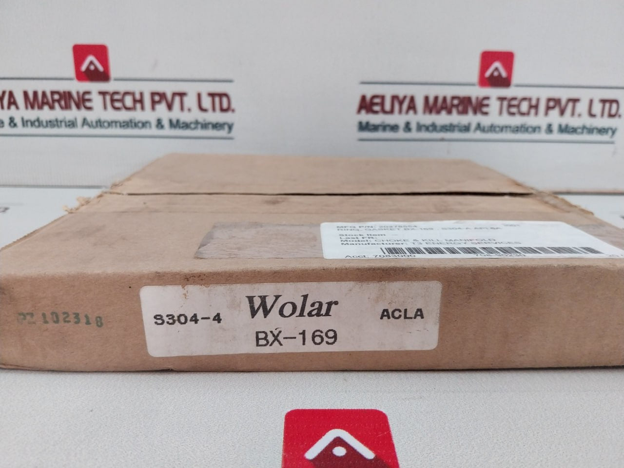 Wolar Bx-169 Ring Gasket 20378554 S304-a Api 6A
