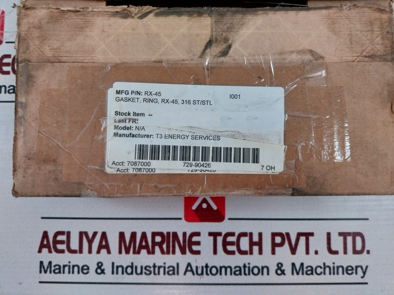 Wolar Rx-45 Gasket Ring S304-4