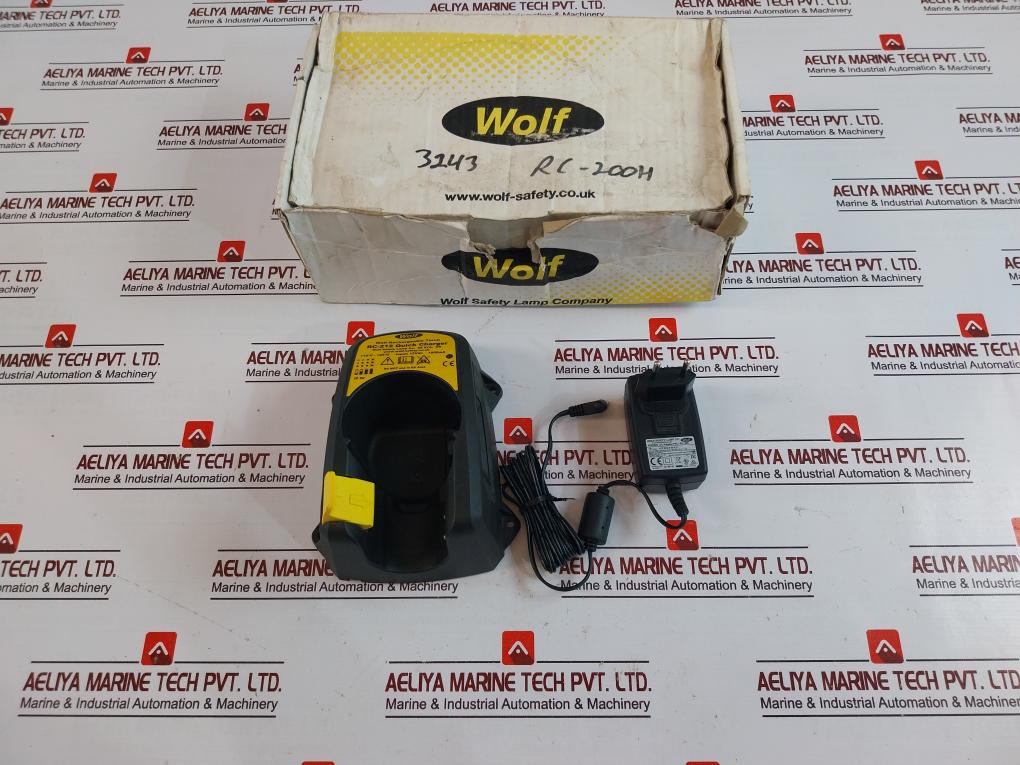 Wolf Rc-212 Quick Charger With Rc-300 Mains Ac Adaptor Psu Set