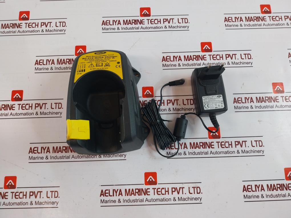 WOLF RC-212 Quick Charger with RC-300 Mains AC Adaptor PSU Set - Aeliya Marine Tech