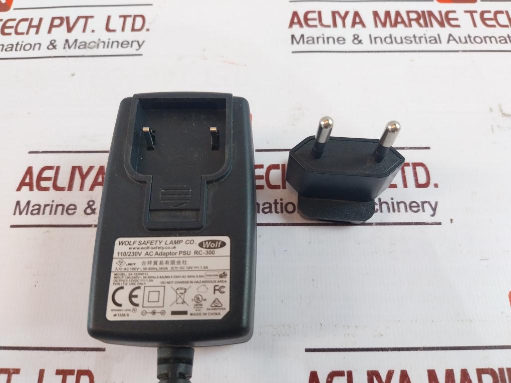 WOLF RC-212 Quick Charger with RC-300 Mains AC Adaptor PSU Set - Aeliya Marine Tech