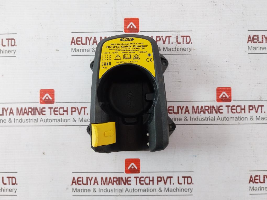 Wolf Rc-212 Rechargeable Torch 12Vdc 1500Ma 12 Volt Dc Only