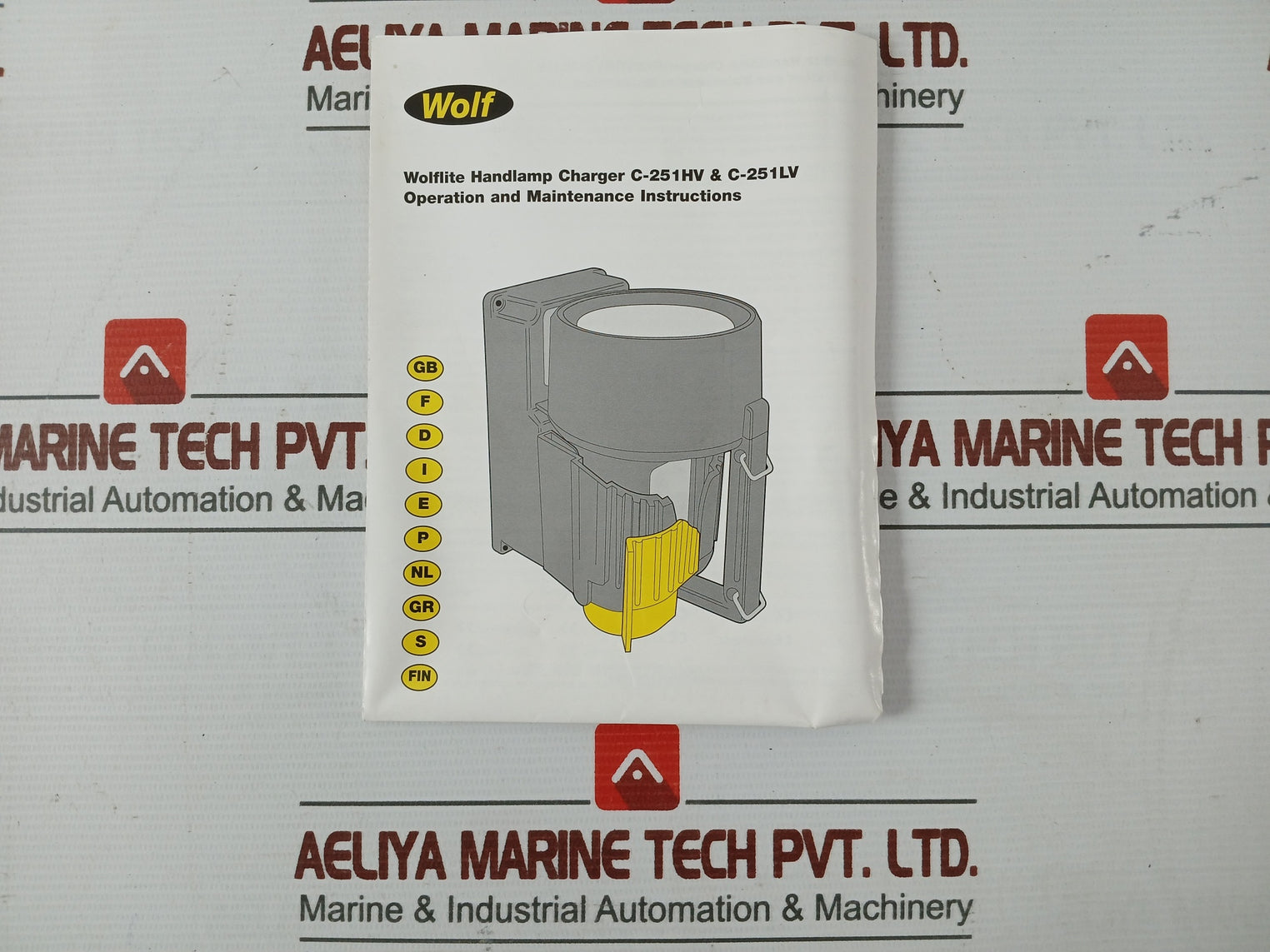Wolf c-251 hv wolflite handlamp charger