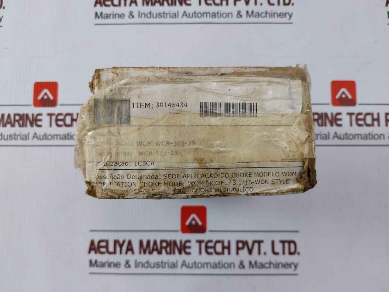 Wom Wcr-501-25 Hydraulic Choke W-85906