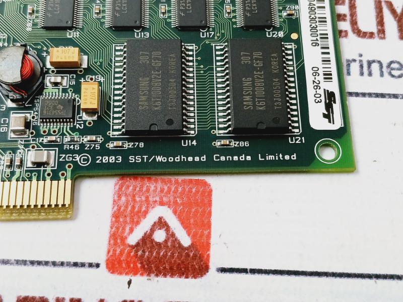 Woodhead 5136-re2-pci Rev: 1.1.0 Re2 Pci Interface Card 94V-0