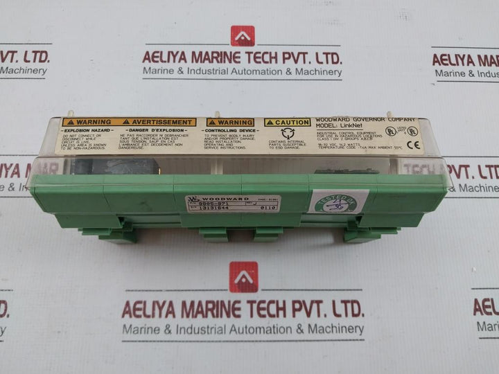 Woodward 18-32Vdc 14.2W Linknet 16 Channel Discrete Input Module 9905-971