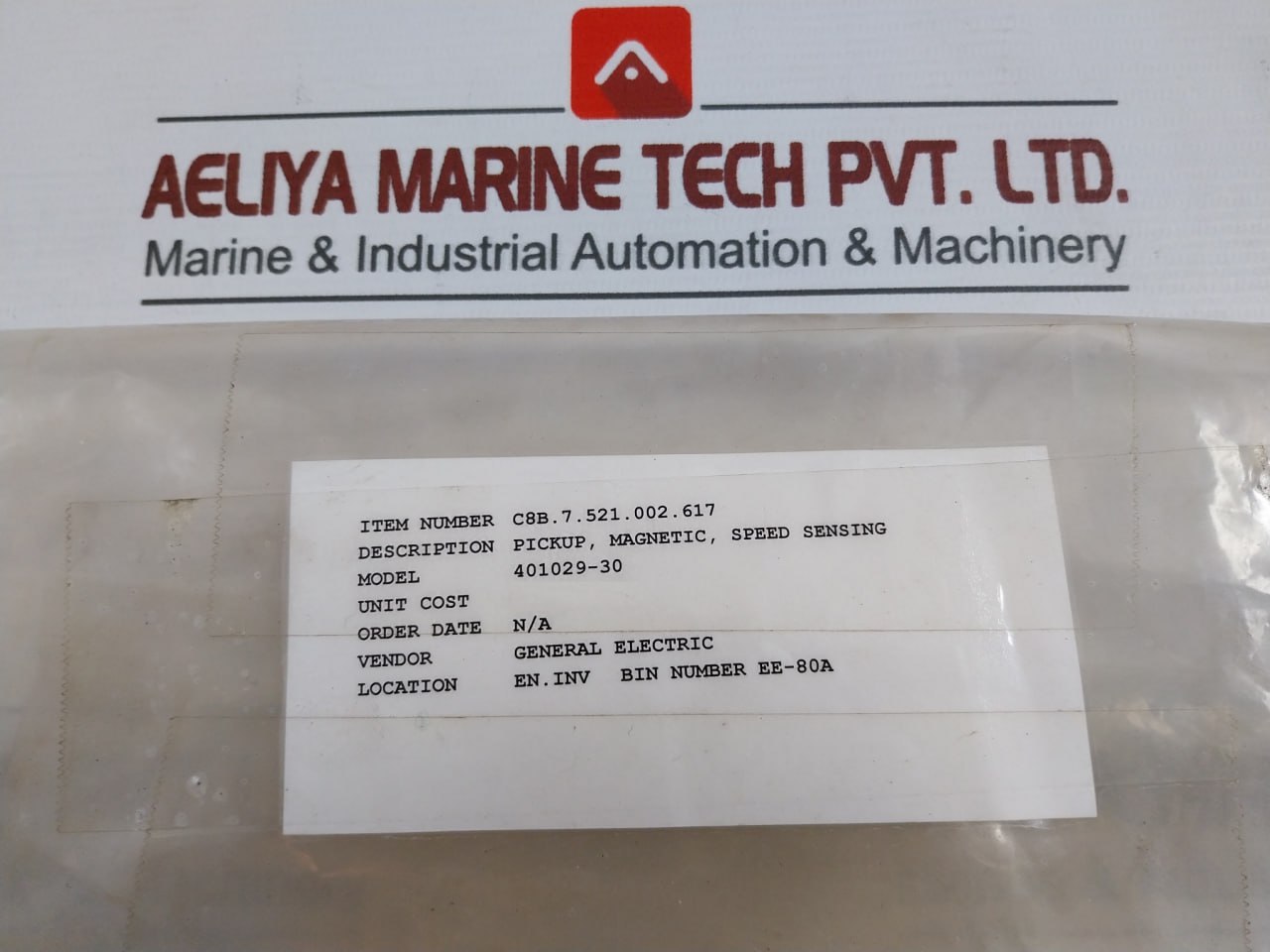 Woodward 401029-30 Magnetic Pickups And Proximity Sensor Ee-80A