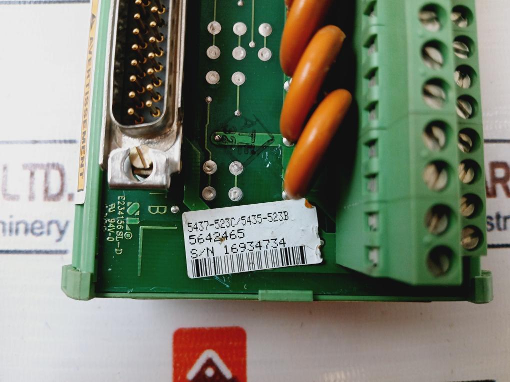 Woodward 5437-523 Analog Field Term Module Rev: C