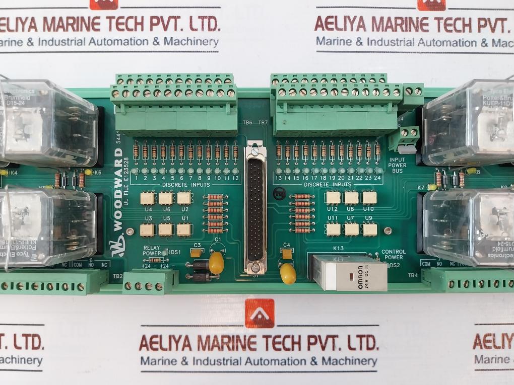 Woodward 5441-693 Digital I/O Module Rev B