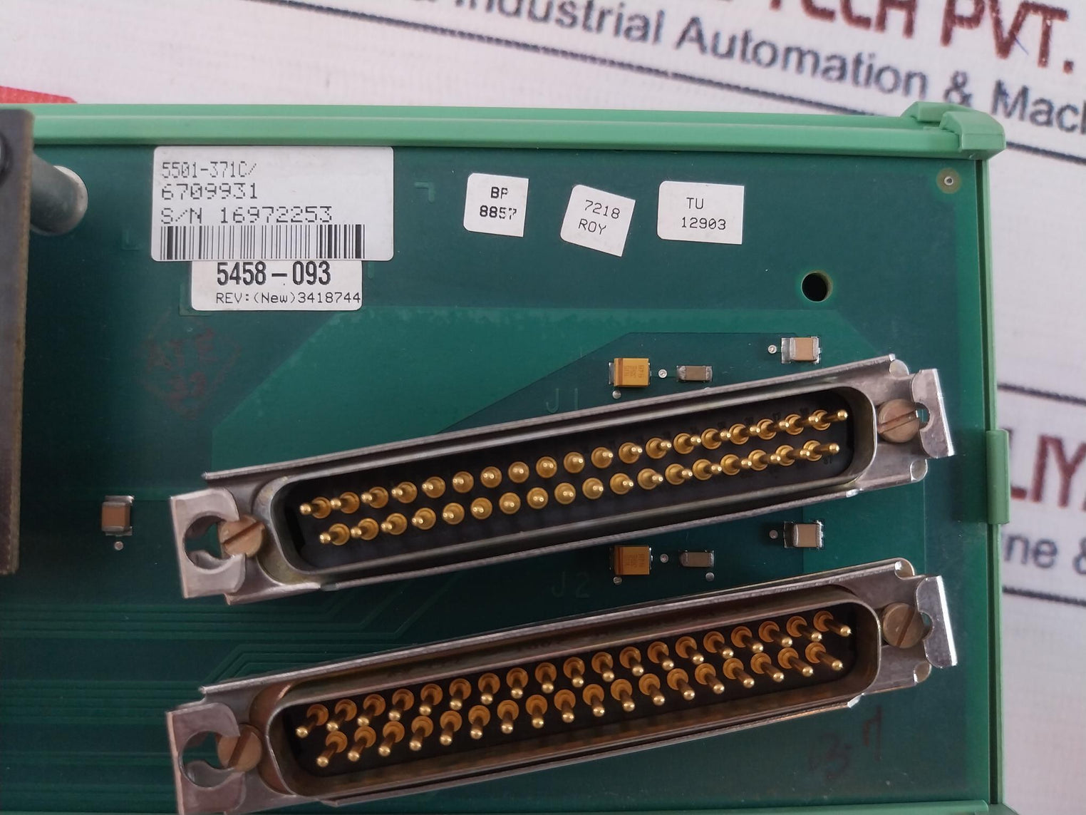 Woodward 5501-371 Micronet Simplex Mpu & Aio Ftm Interface Module