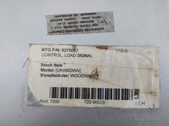 Woodward 8270-007 Load Signal Control