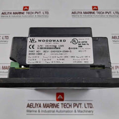 Woodward 8440-1884 Easy Gen 2000 Genset Controller Rev J E231544 (Not Working)