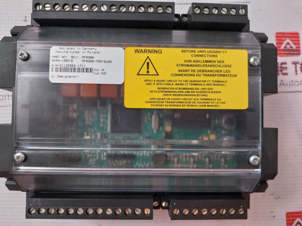 Woodward 8444-1093 Multifunction Transducer/Modbus Mfr300-75M/Su03